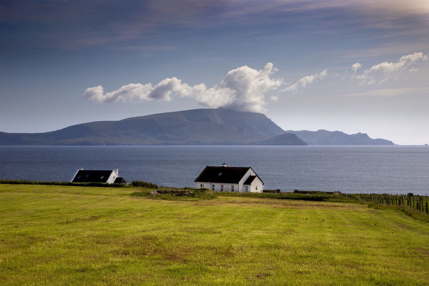 Remote coastal house
