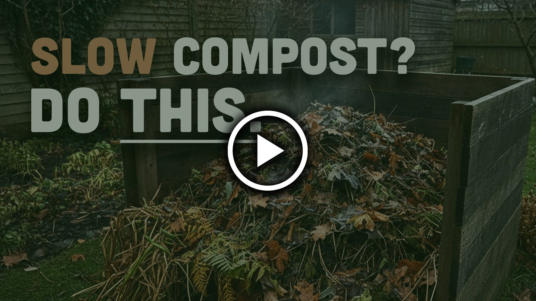 Why Your Compost Isn’t Breaking Down and How to Fix It Before Winter 🍂