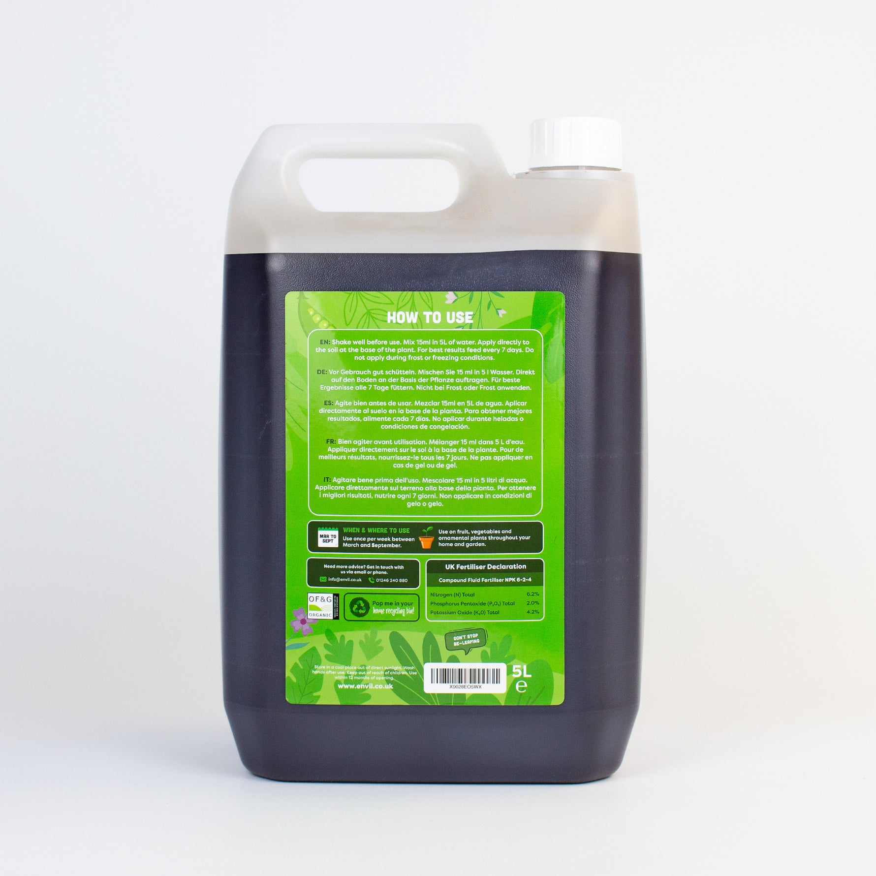 Envii Allgrow - Multipurpose Organic Plant Fertiliser envii Envii Allgrow - Multipurpose Organic Plant Fertiliser envii