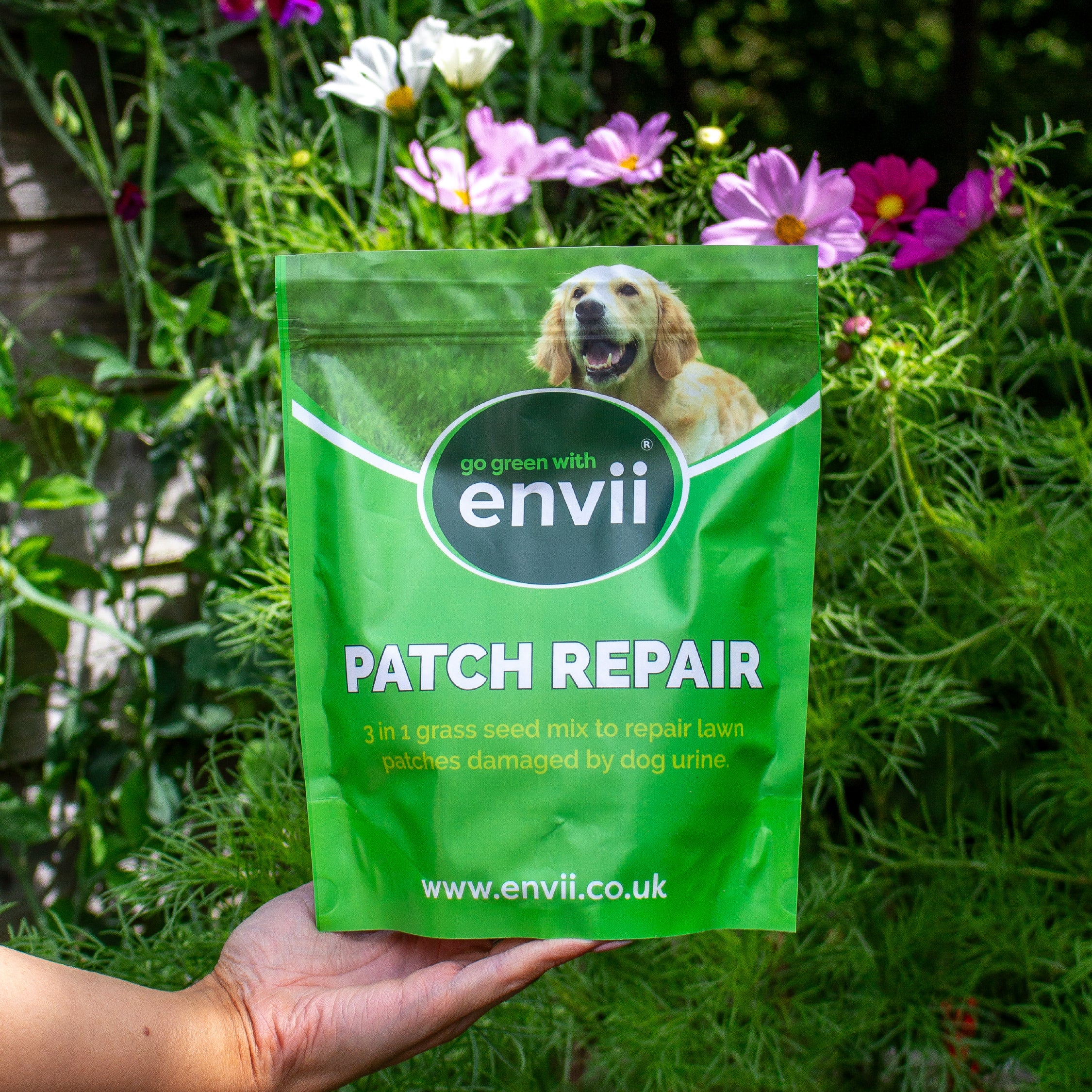 Envii Patch Repair U2013 Fast Growing Grass Seed Mix Repairs Damaged Lawn