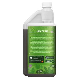 Envii Allgrow organic plant food back of bottle